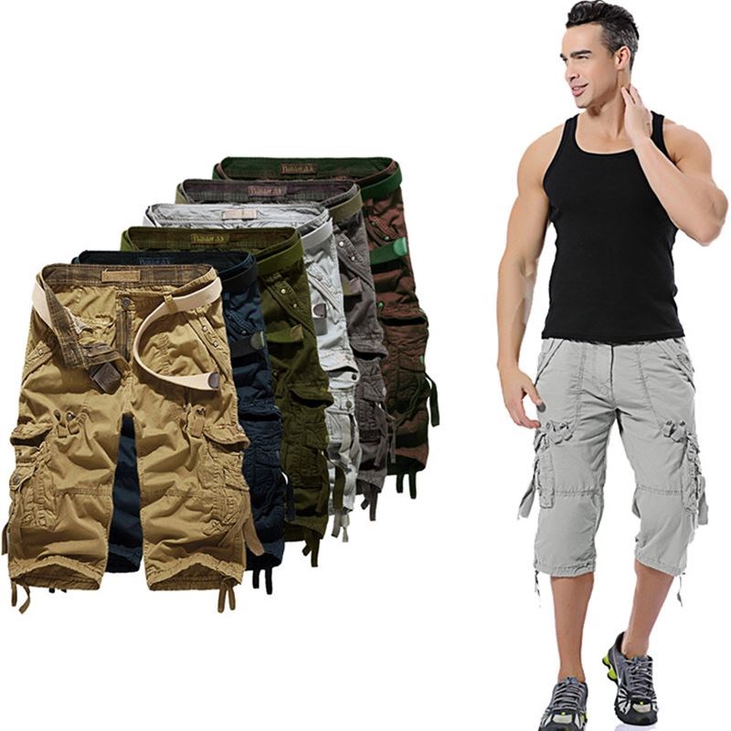 Beach Shorts Men's Camouflage Military Short Pants 男士短裤