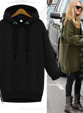 Women‘s Hoodie Winter coat Ladies Hooded sweaters Coats for