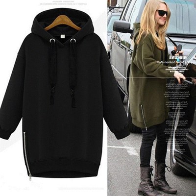 Women‘s Hoodie Winter coat Ladies Hooded sweaters Coats for