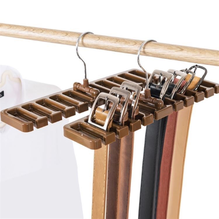 shelf hanger hanger belt belt scarf hanger large storage图片