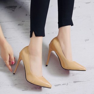 Plus Size 41 42 43 Pointed Shoes Women Party Pump High heels