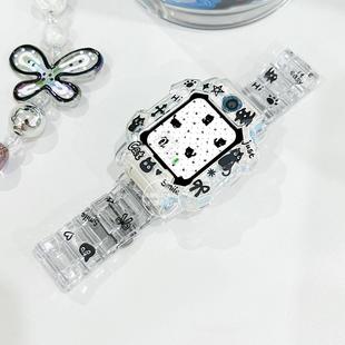 Z6A巅峰 Z7A Z5卡通Z6S Q1A表带 适用小天才儿童电话手表Z9