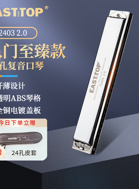 东方鼎T2403 2.0版复音24孔正品C调专业演奏学生成人初学入门乐器