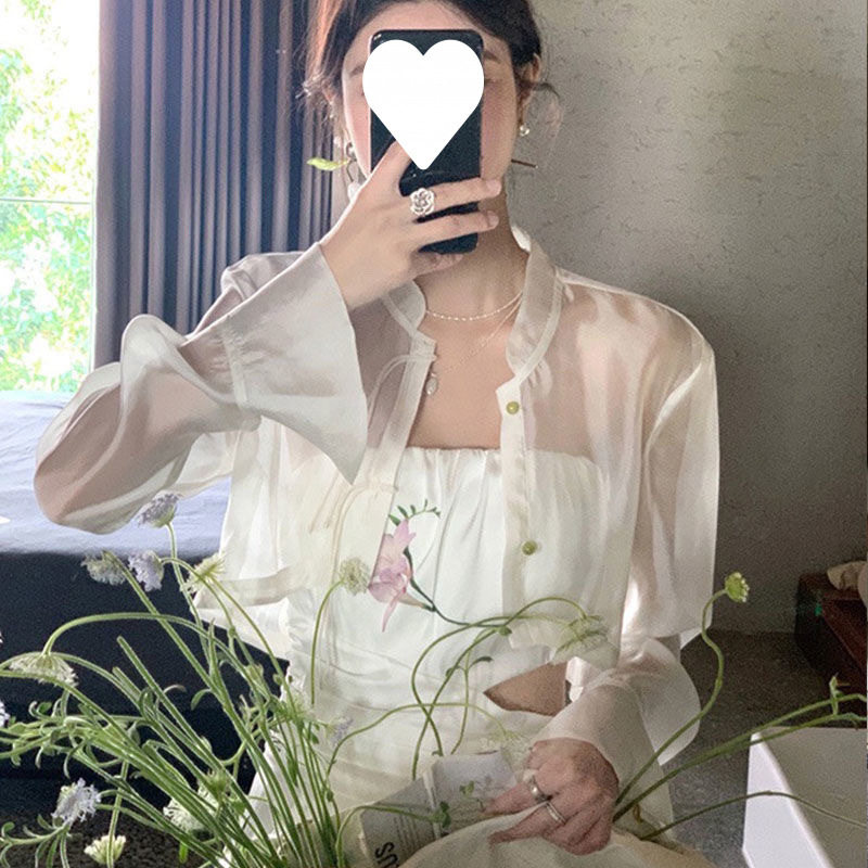 新中式国风防晒上衣女夏