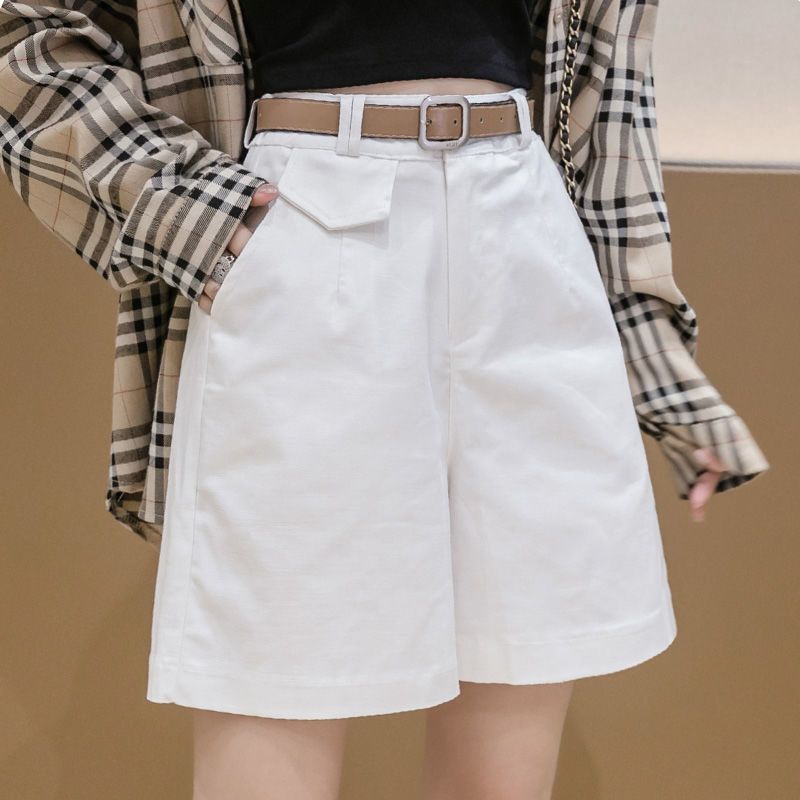 阔腿短裤女宽松2026夏季