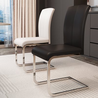 餐椅家用现代简约小户型2025新款休闲凳子轻奢高级感靠背椅餐椅子