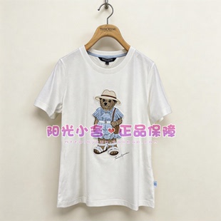 TeenieWeenie小熊26夏时尚舒适圆领短袖T恤TTRW2625CEB RW2625CEB