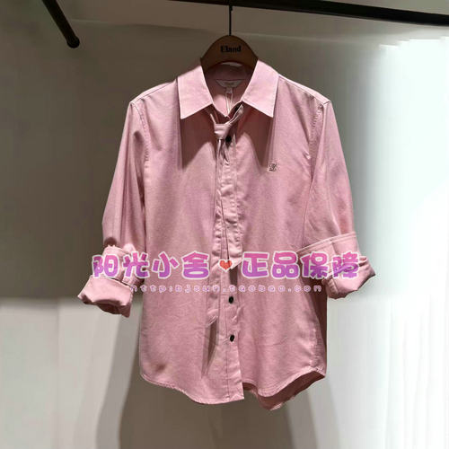 ELAND依恋正品26冬衬衫EEYWG4TE02 YWG4TE02