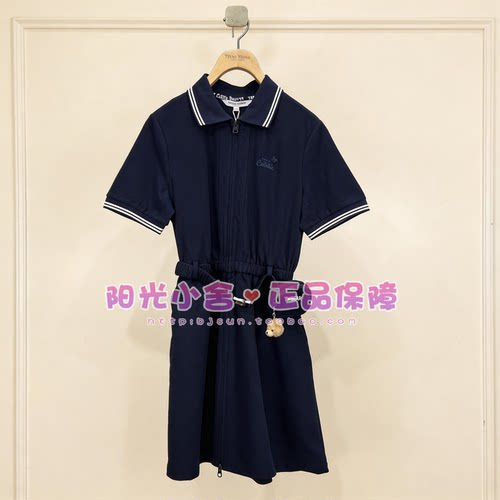 TeenieWeenie小熊26夏舒适合身A字连衣裙TTOM2624C1K OM2624C1K