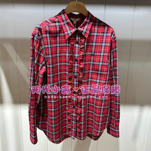 ELAND依恋正品2026春衬衫EEYCG12B01 YCG12B01