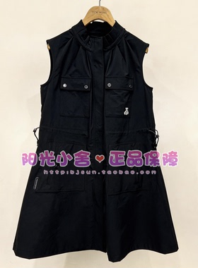TeenieWeenie小熊26夏干练立领工装连衣裙TTOW2664W1B OW2664W1B