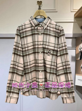 TeenieWeenie小熊2025冬衬衫TTYC254VC1K YC254VC1K