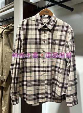 ELAND依恋正品2025冬衬衫EEYCF49B51 YCF49B51