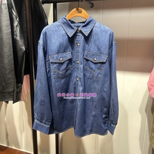 ELAND依恋正品2025冬衬衫EEYPF49E03 YPF49E03