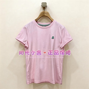 TeenieWeenie小熊26夏基础款宽松圆领T恤TTRW2624CKE RW2624CKE
