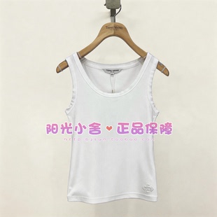 TeenieWeenie小熊26夏基础款百搭圆领背心TTRN2625W2A RN2625W2A