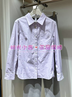 现货TeenieWeenie小熊2025冬衬衫TTYA254TW1K YA254TW1K