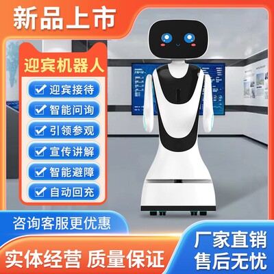 小鱼迎宾讲解服务引领智能机器人