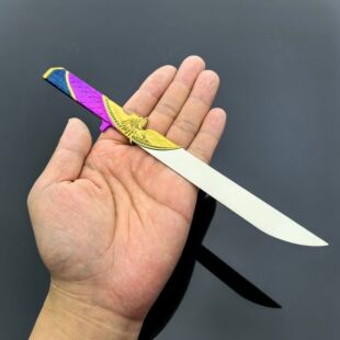 三角洲武器模型暗星全金属工艺品处刑者腾龙突击步枪可拆卸玩具