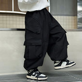 儿童宽松休闲宝宝束脚裤 英国KABEI 春秋季 2026新款 TREE男童工装 裤