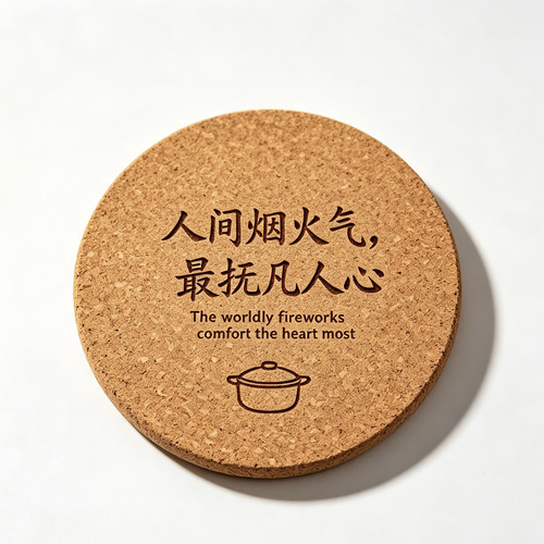 软木隔热垫餐桌垫防烫家用餐厅碗垫盘垫杯垫锅可定制LOGO专拍链接