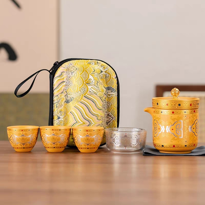 叶林强大师手作旅行茶具套装