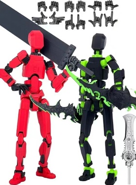 成品Dummy13 3d打印可动人偶悟空模型多关节第三代拼装手办摆件