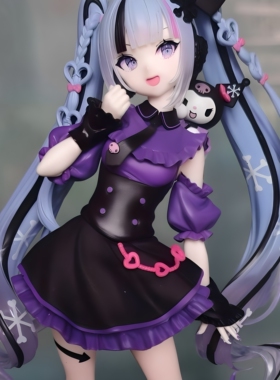 库洛米初音未来Q版手办摆件