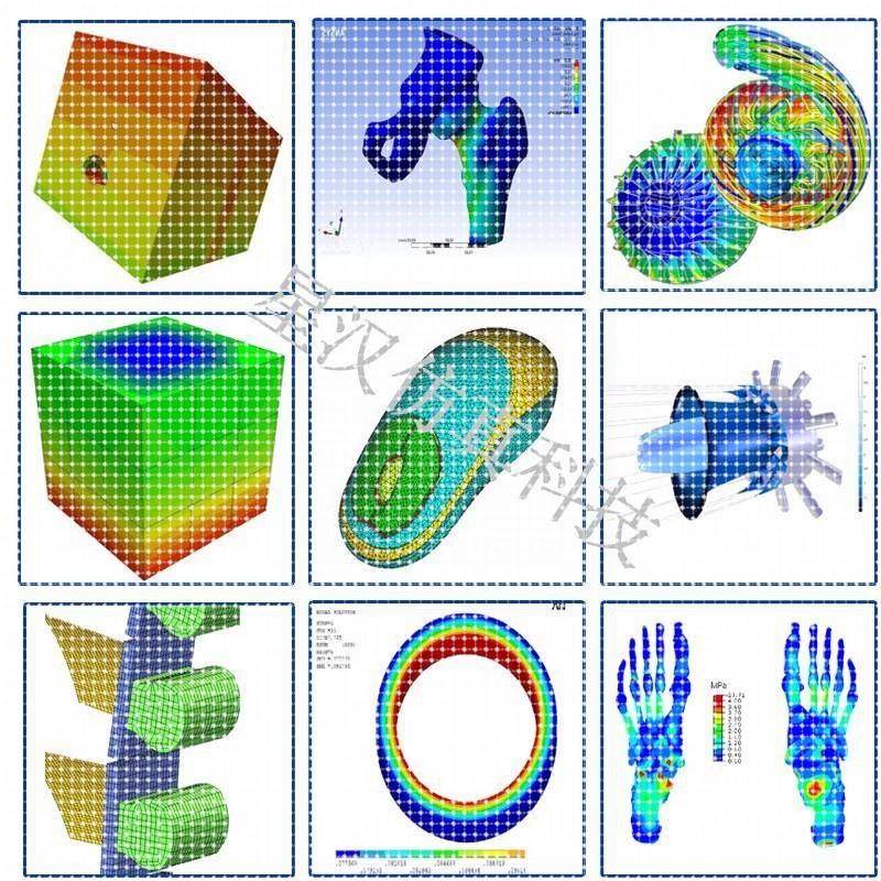 ansys fluent workbench abaqus edem comsol有限元仿真模拟代做 - 实物图