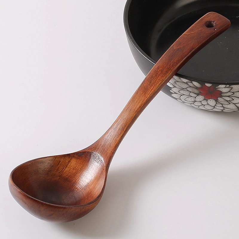 大汤勺长柄勺子家用拉面盛粥勺