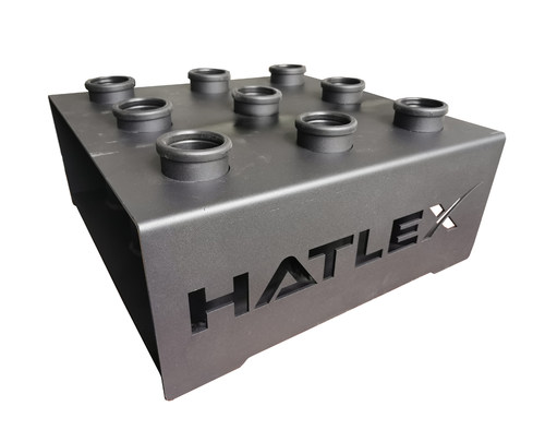 HATLEX THE CUBE 杠铃奥杆 存放插盘 9根杆 整体激光切割
