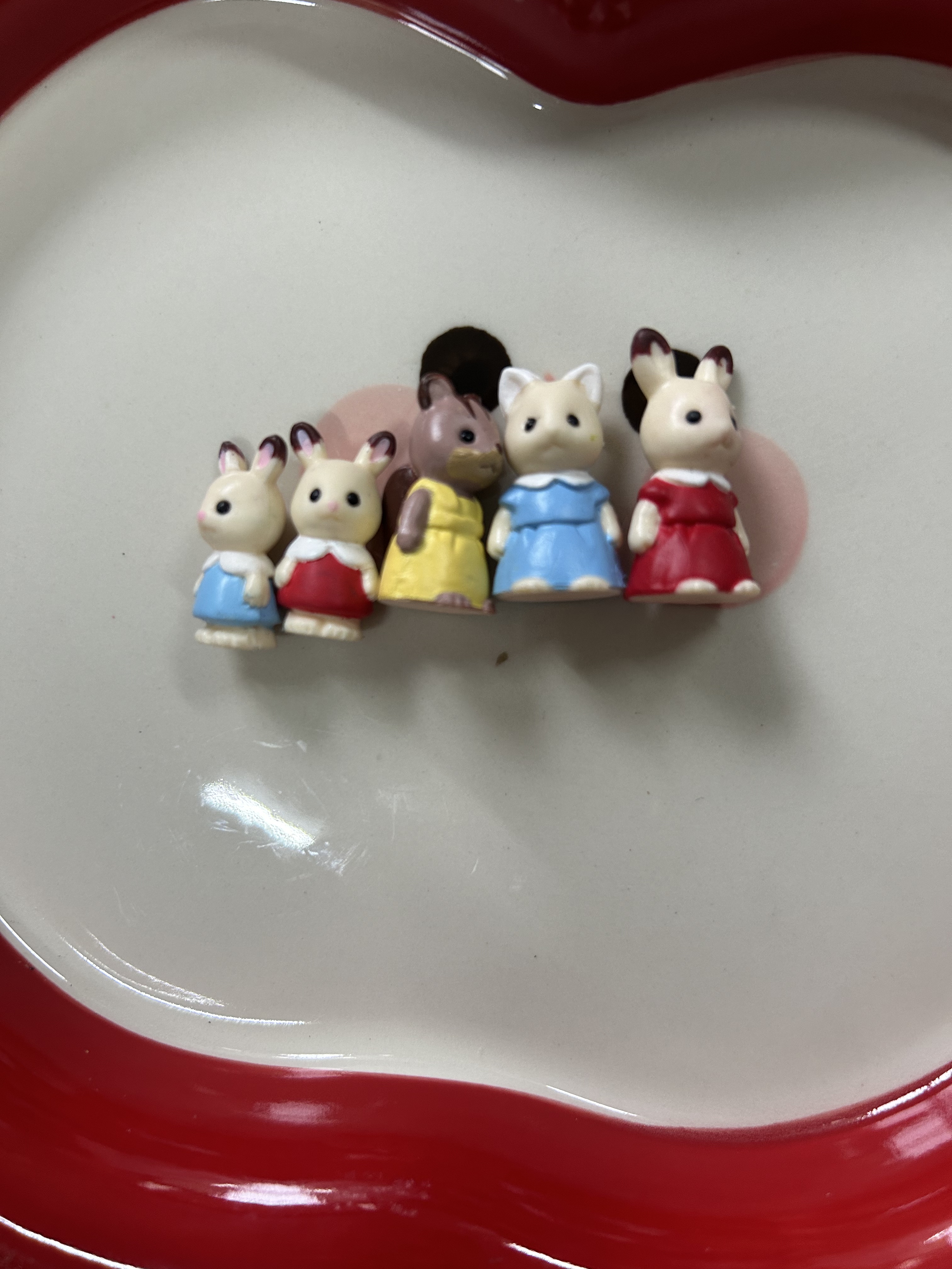 正版散货 森贝尔mini动物玩具 儿童过家家玩具摆件 公仔扭蛋