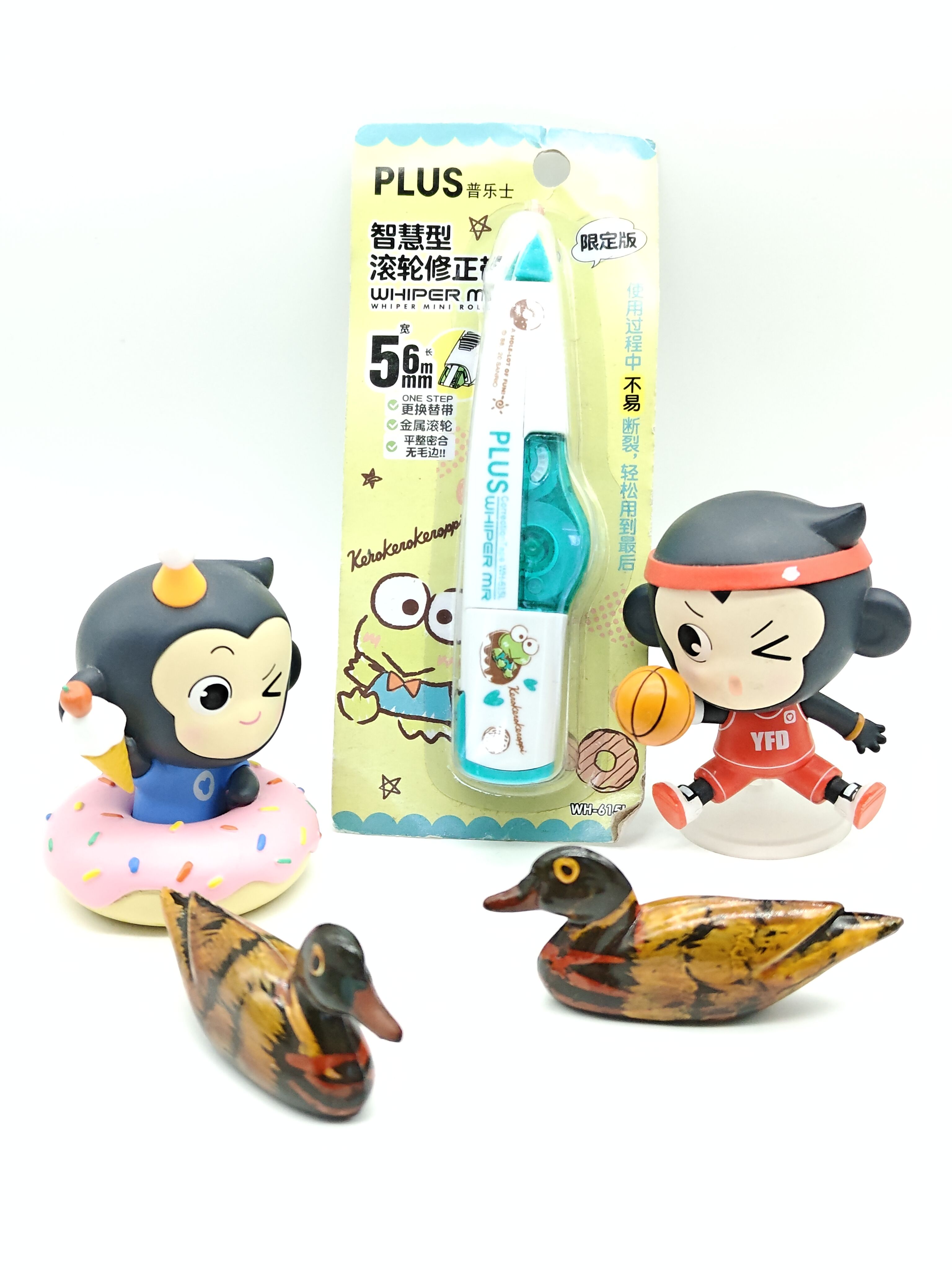 限定日本plus普乐士修正带限量版三丽鸥库洛米学生涂改带可换替芯