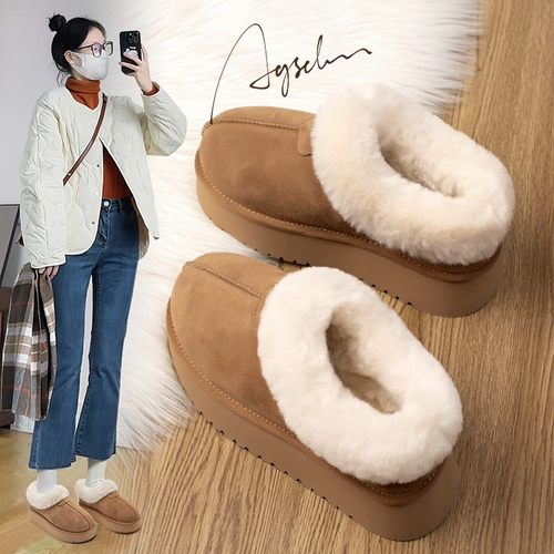 奥古狮登冬季加绒加厚保暖雪地靴