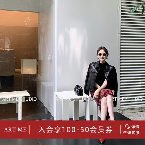 琎口羊皮经典高级感定制皮衣外套