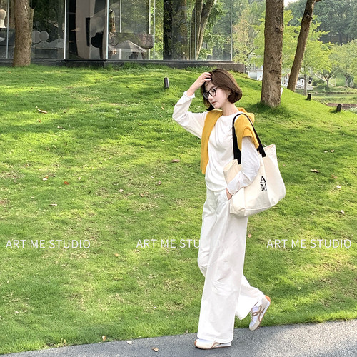 ARTME瓜瓜 火锅裤两穿款瓜瓜怒推极简莱赛尔棉修饰身材随意休闲裤