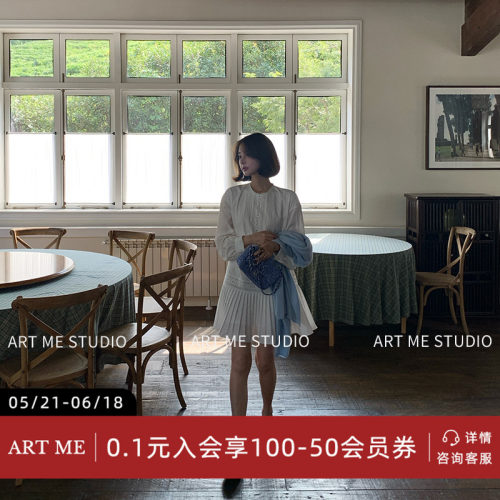 法蕾梦境感纯白温柔连衣裙