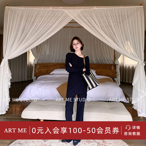 纸片人2.0软糯亲肤慵懒两色套装