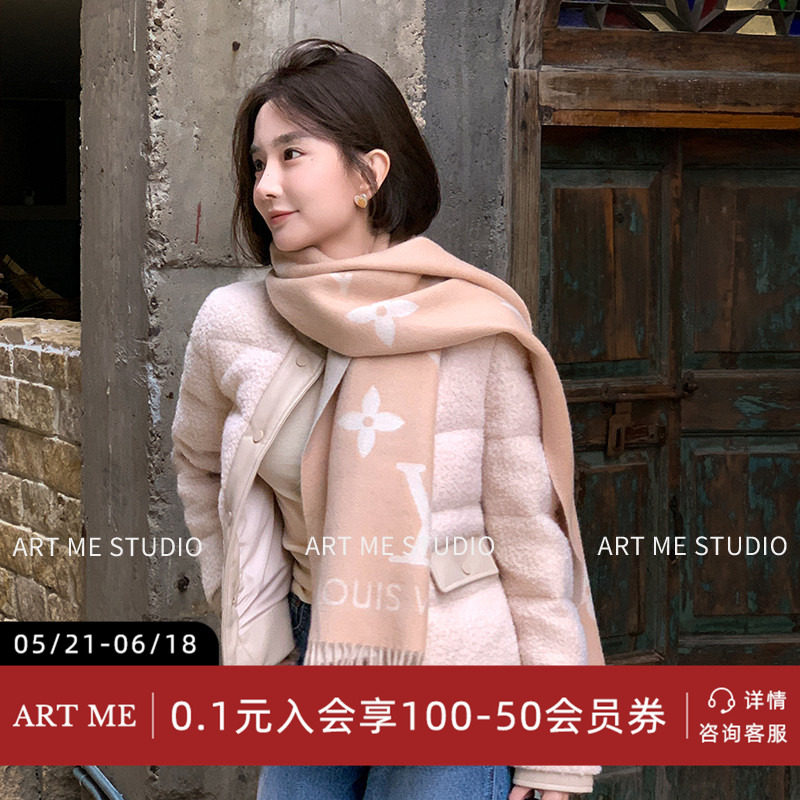 中古羊毛三星安心绒可溯源90白鸭绒慵懒舒适羽绒服wy28