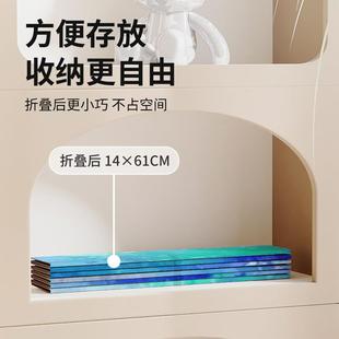 臻乐加厚加宽瑜伽折叠地家用折叠便携午睡健身防滑减震