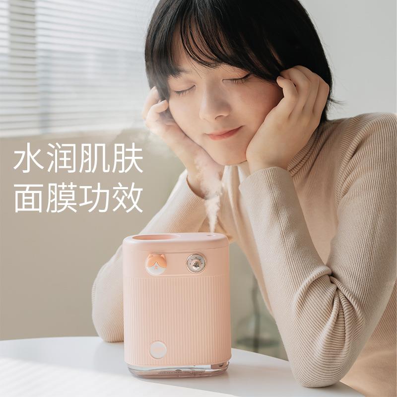 跨境迷你卡超声波加湿器家用卧通室小空气净化香薰加型湿器