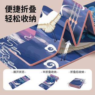 瑜伽女生专用防滑加厚加宽运动减震健身家用 便携式