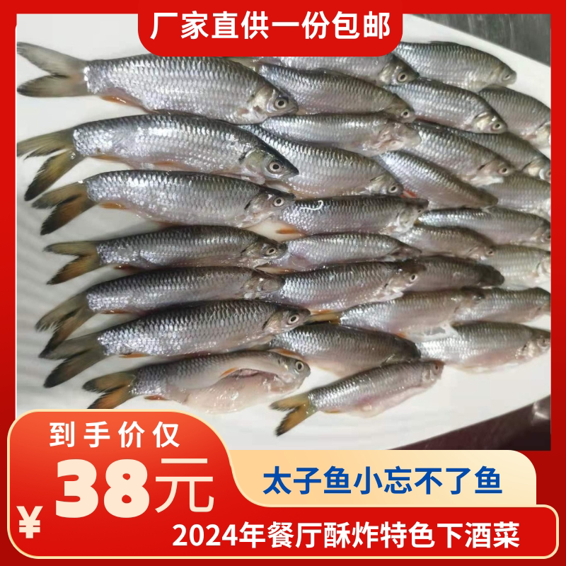 2份包邮太子鱼小忘不了鱼苏丹鱼皇帝鱼椒盐煎炸香酥下酒小河鱼