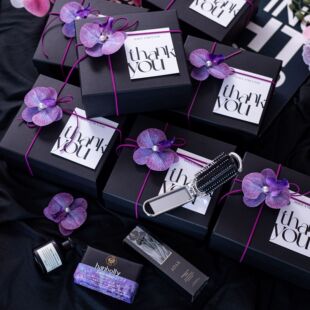 神秘紫高级感开业活动送客户美业酒店礼盒回礼公司伴手礼礼品盒