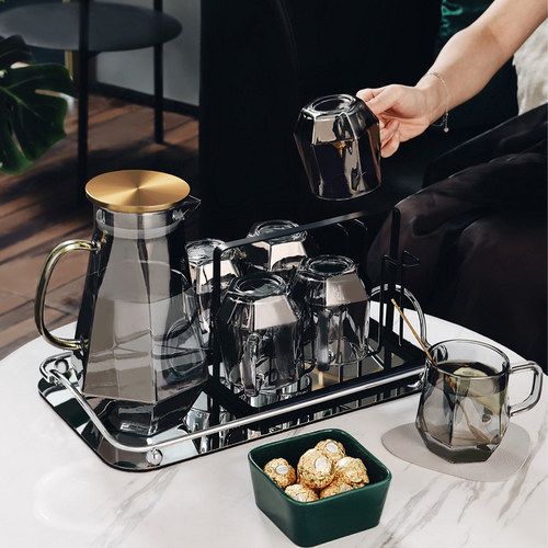 轻奢下午茶花草茶具壶泡茶耐热