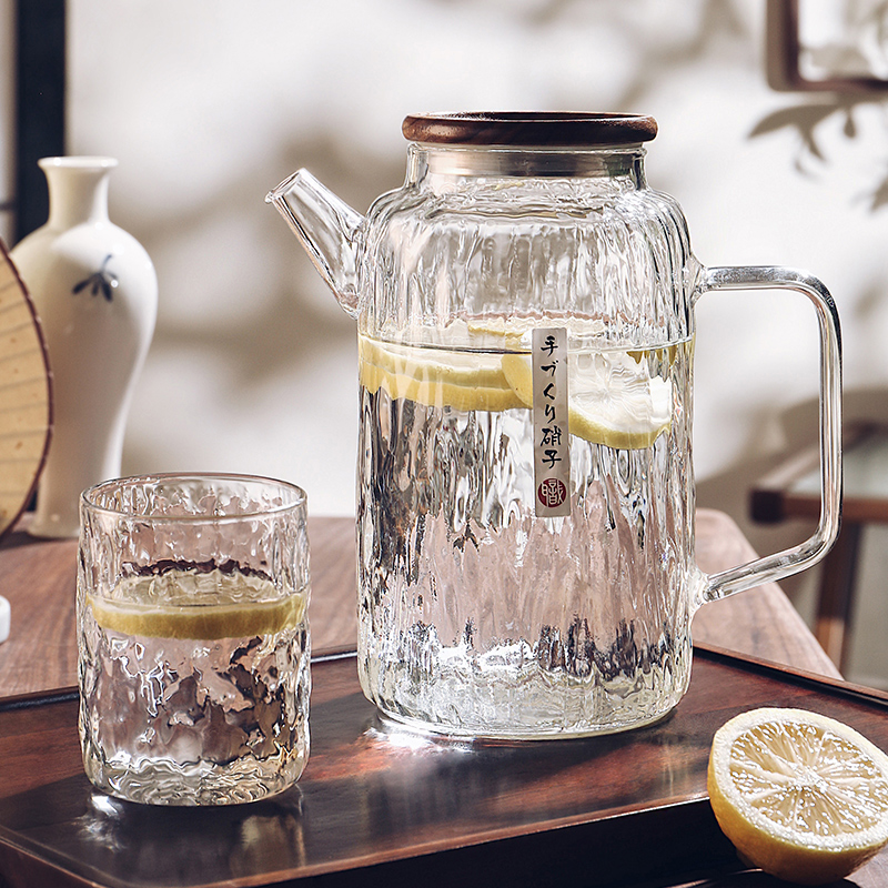 冷水壶玻璃耐高温家用耐热防爆