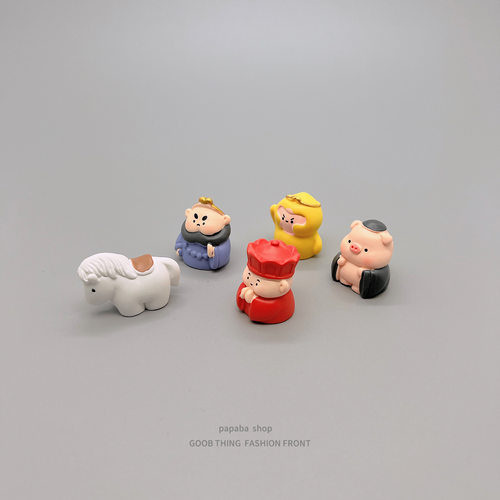 Q版西游记悟空电脑桌面小摆件