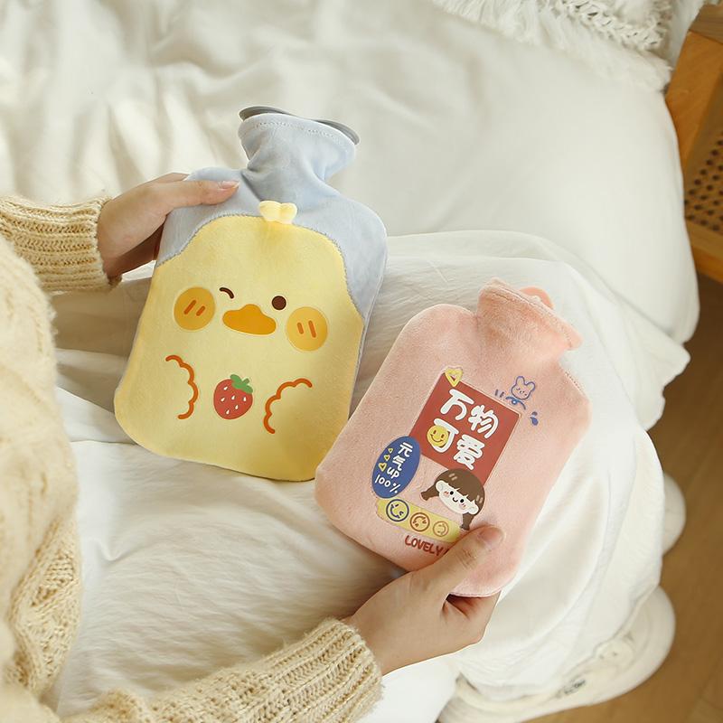 新款卡通注水热水袋可拆洗