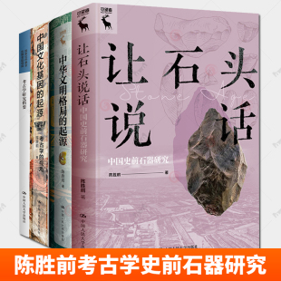 陈胜前考古学研究 中华文明格局中国文化基因的起源 考古学的视角 研究指要 让石头说话 中国史前石器研究欧洲旧石器时代社会玉器