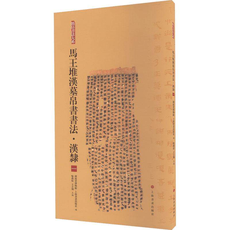 马王堆汉墓帛书书法 汉隶一   简帛书法大系 上海书画 秦汉简牍汉简集